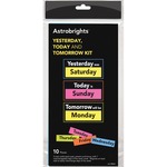 Astrobrights Magnetic Yesterday Today/tomorrow Kit