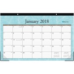 Blue Sky Knightsbridge Monthly Desk Pad Calendar