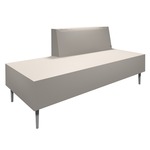 Hpfi Armless Sofa/bench With 2/3 Back-right