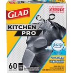 Glad Forceflex Kitchenpro 20-gal Drawstring Bags