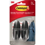 Command™ Medium Black Designer Hooks