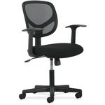Basyx By Hon Fixed Arms Mid-back Task Chair