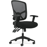 Basyx By Hon Adjustable Arms High-back Task Chair