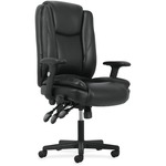 Basyx By Hon Leather High-back Task Chair