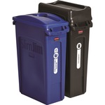 Rubbermaid Commercial Slim Jim 2-container Recycling Set