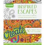 Crayola Inspired Escapes Coloring Book