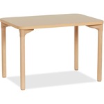 Early Childhood Resources 26" Leg Play/work Wood Table