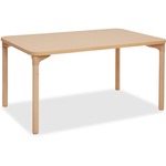 Ecr4kids 24" Leg Play/work Wood Table