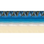Fadeless Tropical Beach Design Bulletin Board Papers