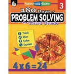 Shell 180 Days Of Problem Solving For Third Grade Education Printed Book For Mathematics By Kristin Kemp