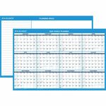 At-a-glance Erasable Yearly Wall Planner