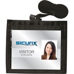 Sicurix Carrying Case (pouch) For Business Card - Horizontal