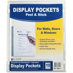 C-line Peel/stick Pockets
