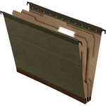 Pendaflex Surehook 2-div Green Hanging Folders