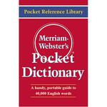 Merriam-webster Red Pocket Dictionarydictionary Printed Book