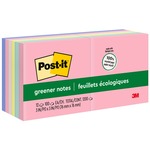 Post-it Greener Notes, 3 In X 3 In, Helsinki Color Collection