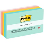 Post-it® Notes, 3" X 5" Marseille Collection