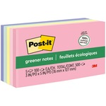 Post-it Greener Notes, 3 In X 5 In, Helsinki Color Collection