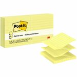 Post-it Pop-up Notes, 3 In X 3 In, Canary Yellow, Lined