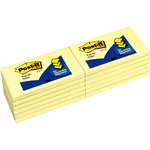 Post-it® Pop-up Dispenser Notes, 3"x 5", Canary Yellow