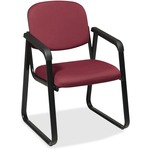 Office Star V4410 Deluxe Sled Base Arm Chair