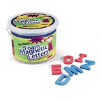 (uppercase Letters) Shape - Magnetic - Non-toxic - Letter Height: 2" - Blue Consonants - Red Vowels - Assorted - Foam - 108 / Set