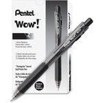 Pentel Retractable Rubber Grip Ballpoint Pen
