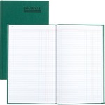 Rediform Green Bookcloth Journal Book