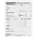 Rediform Employment Application Form