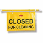 Rubbermaid Closed For Cleaning Safety Sign
