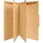 sparco products six part folder  two 1  capacity fstnr  legal-size  manila - spr95008