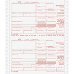 tops business forms 1099 misc form 4 part 8 x5-1 2 24 pk white - top2299