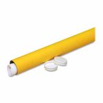nature saver economy recycled mailing tube  2 x31   25 ct  brown - nat01508