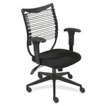 balt  inc. managerial mid-back chair  20 x18-1 2 x40   black - blt34448
