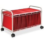 vertiflex companion open top rolling file cart - sku: vrtvf52006 - ulettera fast shipping