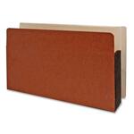 kleer-fax inc. shelf file w side tab 8-3 4 x3 4 tab 5-1 4 exp. redrope - klf13536