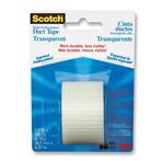 3m commercial office supply div. duct tape 1-1 2 x5 yards clear - mmm2105cd