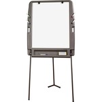 iceberg enterprises portable flipchart easel w dry-erase surface 35 x73  ccl gy - ice30227