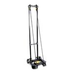 kantek luggage folding cart  folded 11 x3 x17  opened 11 x13 39  bk - ktklglc70r