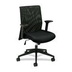 basyx task chair  mid-back  27-3 4 x37-1 2 x42   mesh black - bsxvl571vb10