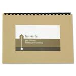 general binding corporation paper covers recycled 20 sheets 8-1 2 x11 brown - gbc25824