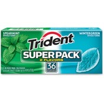 shopping online for cadbury trident wintergreen spearmint super pack - us-based customer care team - sku: cdb61055