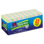 find avery recyclable sticky notes adhesive pads - fast delivery - sku: ave22666