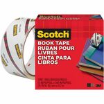 3m commercial office supply div. book tape  3  core size  1-1 2  x 15 yards  clear - mmm845112