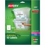 avery consumer products laser inkjet labels removable 8-1 2 x11 25 pk we - ave6465