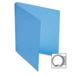 avery consumer products translucent binder 1 capacity 11 x8-1 2 sheets blue - ave15726