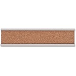 advantus corp. map rail  2 x8   satin aluminum - avt02031