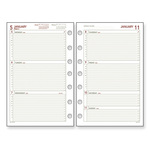 day runner weekly dated calendar refill jan-dec 7-ring 8-1 2 x11 - drn068285y