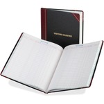 esselte pendaflex corporation visitors register book  24 lines page  150 pages  black - ess806