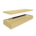 tennsco corp. add-a-stack top base legal w levelers 36 x16 -3 16 x4 sd - tnnas36gbtlsd